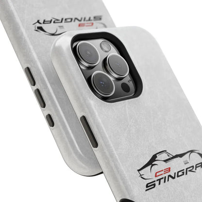 Corvette C3 Stingray Magnetic Tough Case, iPhone Case, Impact Resistant, MagSafe, Rubber Liner, Matte or Glossy, Cell Phone Case