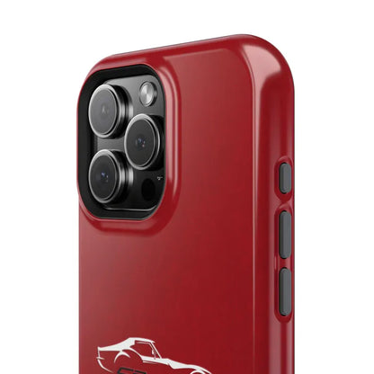 Corvette C3 Stingray Magnetic Tough Case, iPhone Case, Impact Resistant, MagSafe, Rubber Liner, Matte or Glossy, Cell Phone Case