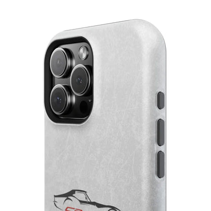 Corvette C3 Stingray Magnetic Tough Case, iPhone Case, Impact Resistant, MagSafe, Rubber Liner, Matte or Glossy, Cell Phone Case