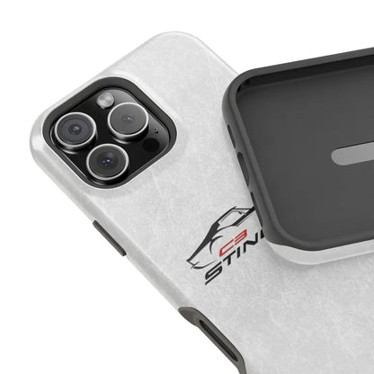 Corvette C3 Stingray Magnetic Tough Case, iPhone Case, Impact Resistant, MagSafe, Rubber Liner, Matte or Glossy, Cell Phone Case