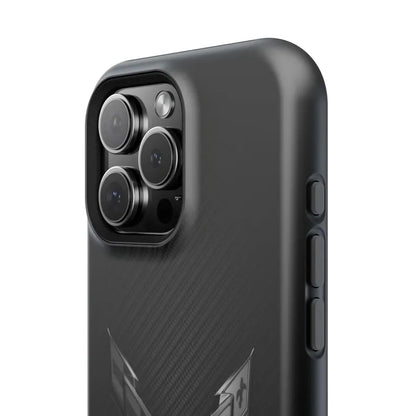 Corvette C8 "Blackout" Magnetic Tough Case, iPhone Case, Impact Resistant, MagSafe, Rubber Liner, Matte or Glossy, Cell Phone Case