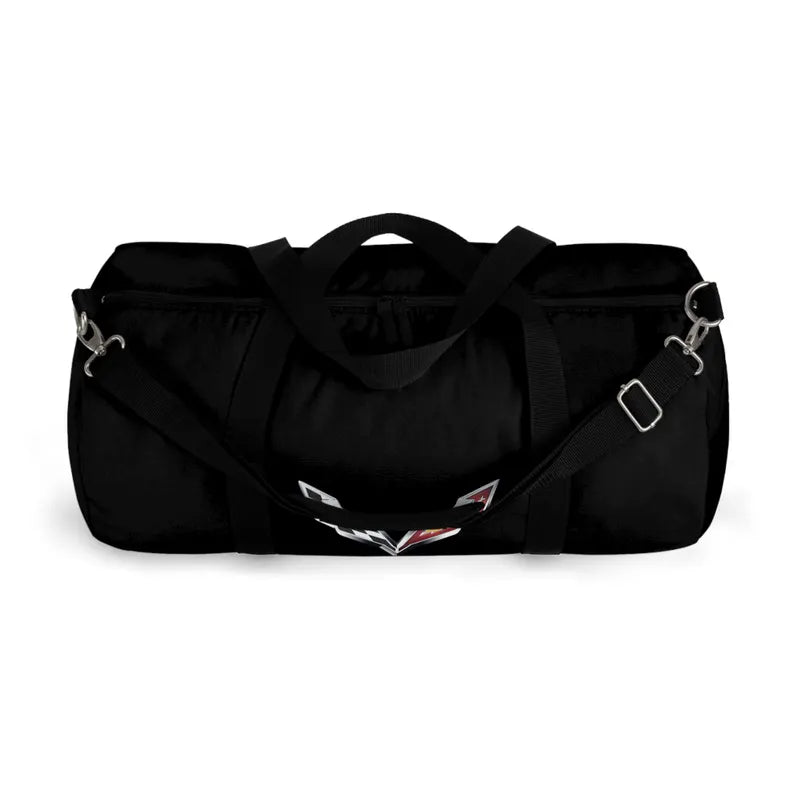 Corvette Duffel Bag, C7 Logo, Gym Bag, Travel Bag, Gifts for Car Guys, Gifts for Car Girls, Corvette Merch, Overnight Duffel