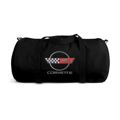 Corvette C4 Duffel Bag, C4 Logo, Gym Bag, Travel Bag, Gifts for Car Guys, Gifts for Car Girls, Corvette Merch, Overnight Duffel