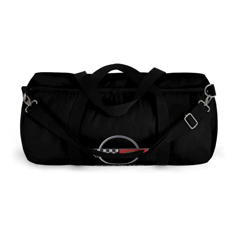 Corvette C4 Duffel Bag, C4 Logo, Gym Bag, Travel Bag, Gifts for Car Guys, Gifts for Car Girls, Corvette Merch, Overnight Duffel