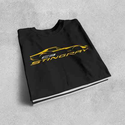 Corvette C3 Stingray Custom T-Shirt, Bella+Canvas T-Shirt, Unisex, Corvette Apparel, Graphic Tee, Soft T-Shirt, Stingray Logo