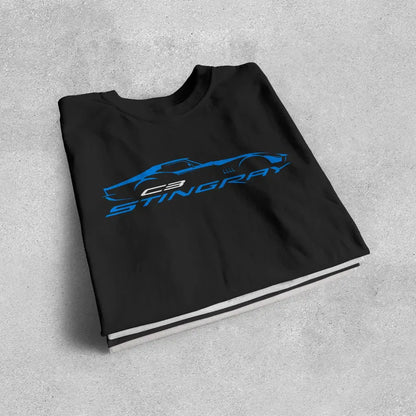 Corvette C3 Stingray Custom T-Shirt, Bella+Canvas T-Shirt, Unisex, Corvette Apparel, Graphic Tee, Soft T-Shirt, Stingray Logo