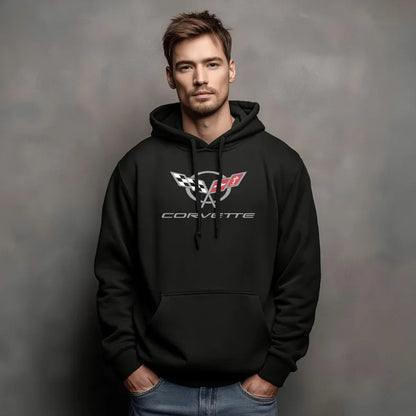 Corvette C5 Hoodie, Corvette Sweatshirt, Gifts for Car Guys, Gifts for Car Girls, JERZEES® NuBlend®, Pullover, Unisex, Hoody