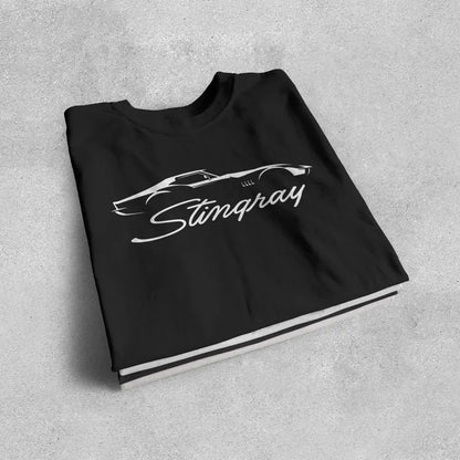 Corvette C3 Stingray Custom Illustrated T-Shirt, Bella and Canvas T-Shirt, Unisex, Corvette Apparel, Graphic Tee, Soft T-Shirt