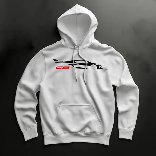Corvette C8 Hoodie, Corvette Sweatshirt, Gifts for Car Guys, Gifts for Car Girls, JERZEES® NuBlend®, Pullover, Unisex, Hoody