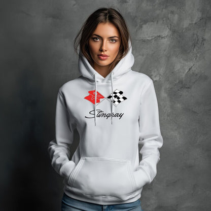 Corvette C3 Hoodie, Corvette Sweatshirt, Gifts for Car Guys, Gifts for Car Girls, JERZEES® NuBlend®, Pullover, Unisex, Hoody