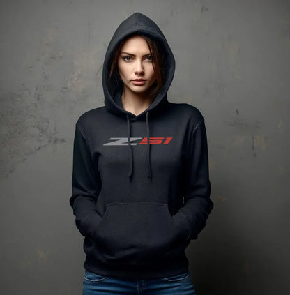 Corvette Z51 Hoodie, Corvette Sweatshirt, Gifts for Car Guys, Gifts for Car Girls, JERZEES® NuBlend®, Pullover, Unisex, Hoody