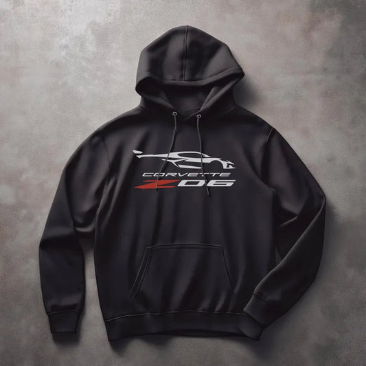 Corvette Z06 Hoodie, Corvette Sweatshirt, Gifts for Car Guys, Gifts for Car Girls, JERZEES® NuBlend®, Pullover, Unisex, Hoody