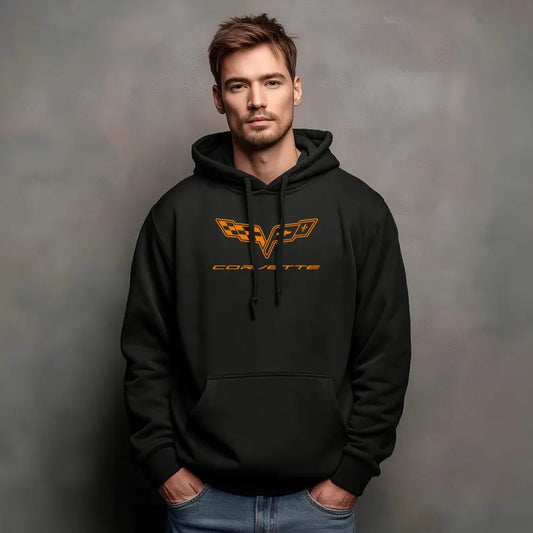 Corvette C6 Hoodie, Corvette Sweatshirt, Gifts for Car Guys, Gifts for Car Girls, JERZEES® NuBlend®, Pullover, Unisex, Hoody
