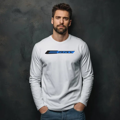 Unisex Corvette E-Ray Long Sleeve Tee, Graphic T-Shirt, Gift for Him, Gift for Her, Bella+Canvas, Soft Shirt