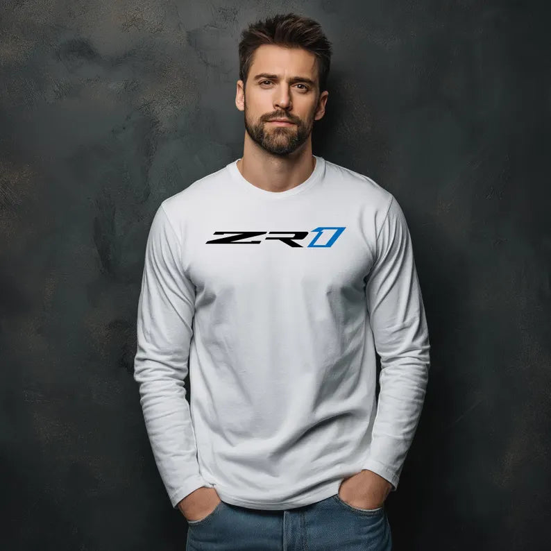 Unisex Corvette ZR1 Long Sleeve Tee, Graphic T-Shirt, Gift for Him, Gift for Her, Bella+Canvas, Soft Shirt