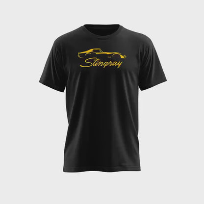 Corvette C3 Stingray Custom Illustrated T-Shirt, Bella and Canvas T-Shirt, Unisex, Corvette Apparel, Graphic Tee, Soft T-Shirt