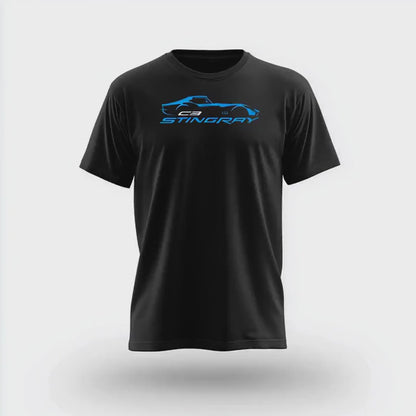 Corvette C3 Stingray Custom T-Shirt, Bella+Canvas T-Shirt, Unisex, Corvette Apparel, Graphic Tee, Soft T-Shirt, Stingray Logo