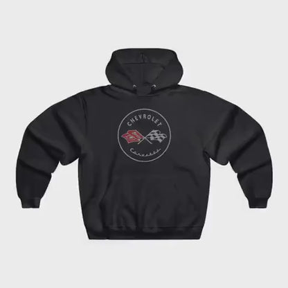 Corvette C1 Hoodie, Corvette Sweatshirt, Gifts for Car Guys, Gifts for Car Girls, JERZEES® NuBlend®, Pullover, Unisex, Hoody