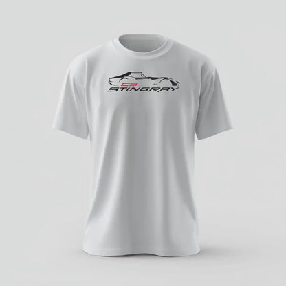 Corvette C3 Stingray Custom T-Shirt, Bella+Canvas T-Shirt, Unisex, Corvette Apparel, Graphic Tee, Soft T-Shirt, Stingray Logo