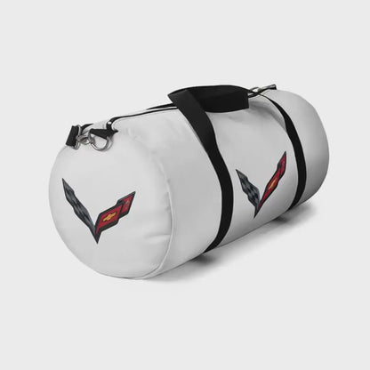 Corvette Duffel Bag, C7 Logo, Gym Bag, Travel Bag, Gifts for Car Guys, Gifts for Car Girls, Corvette Merch, Overnight Duffel