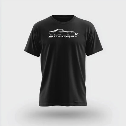 Corvette C3 Stingray Custom T-Shirt, Bella+Canvas T-Shirt, Unisex, Corvette Apparel, Graphic Tee, Soft T-Shirt, Stingray Logo