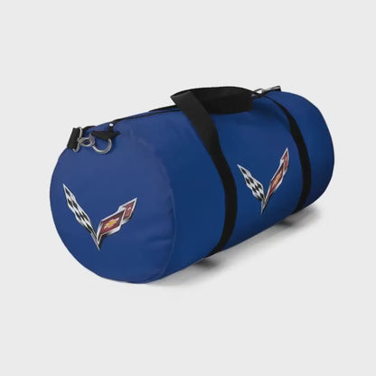 Corvette Duffel Bag, C7 Logo, Gym Bag, Travel Bag, Gifts for Car Guys, Gifts for Car Girls, Corvette Merch, Overnight Duffel