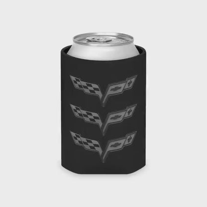 Corvette C6 Can Coozie, Regular and Slim, Beer and Soda Coozie, Race Day Beverage Holder, Car Enthusiast Gift, Party Favor, Tailgate