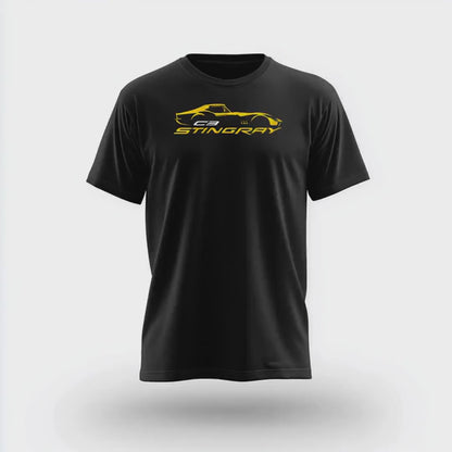 Corvette C3 Stingray Custom T-Shirt, Bella+Canvas T-Shirt, Unisex, Corvette Apparel, Graphic Tee, Soft T-Shirt, Stingray Logo