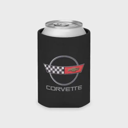 Corvette C4 Can Coozie, Regular and Slim, Beer and Soda Coozie, Race Day Beverage Holder, Car Enthusiast Gift, Party Favor, Tailgate