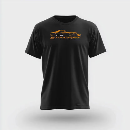 Corvette C3 Stingray Custom T-Shirt, Bella+Canvas T-Shirt, Unisex, Corvette Apparel, Graphic Tee, Soft T-Shirt, Stingray Logo