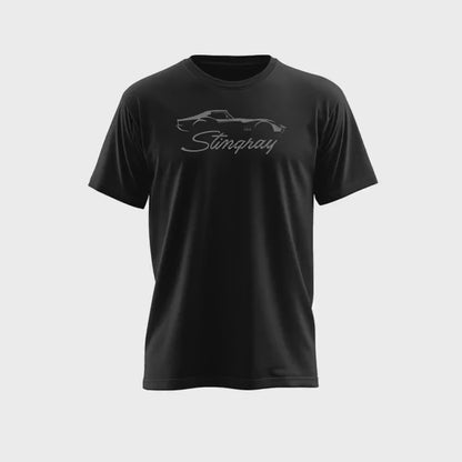 Corvette C3 Stingray Custom T-Shirt, Bella+Canvas T-Shirt, Unisex, Corvette Apparel, Graphic Tee, Soft T-Shirt, Stingray Logo