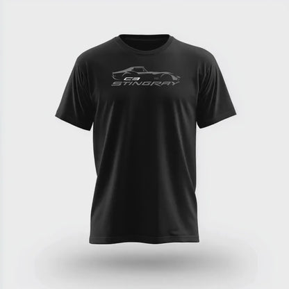 Corvette C3 Stingray Custom T-Shirt, Bella+Canvas T-Shirt, Unisex, Corvette Apparel, Graphic Tee, Soft T-Shirt, Stingray Logo